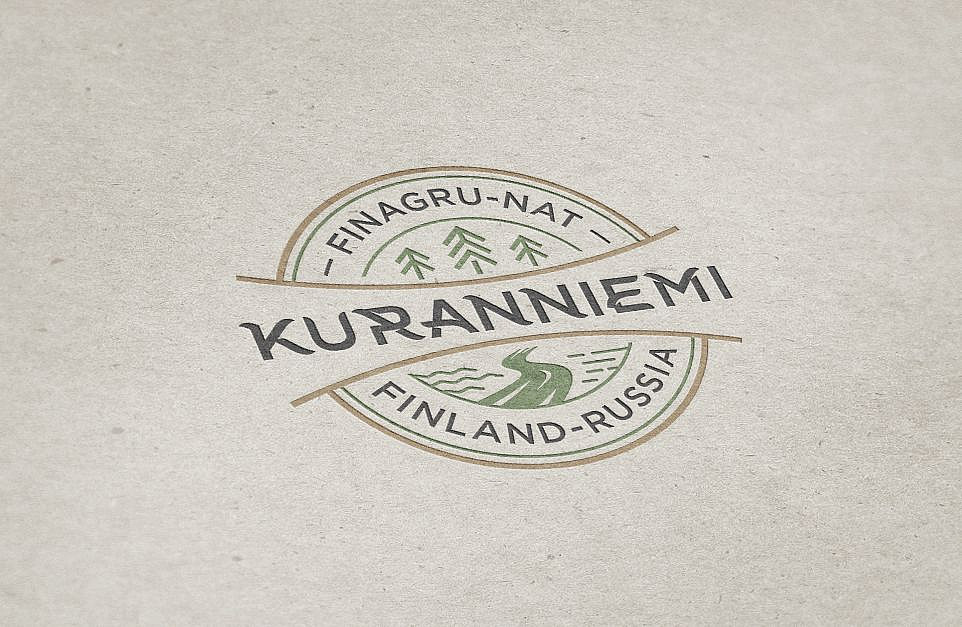 Наше портфолио - Логотип для &quot;Kurenniemi, FinAgRu-nat, Finland-Russia&quot;