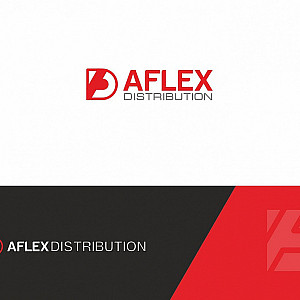 Наше портфолио - Логотип и фирменный стиль для &quot;Aflex Distribution&quot;