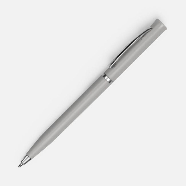 Ручка шариковая Euro Chrome, темно-серая
