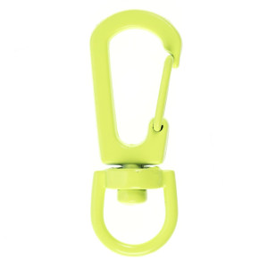 Застежка-карабин Snap Hook, S, желтый неон
